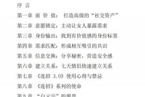 连招3.0《顶级男人聊天秘术》PDF