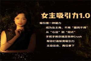 李李姐妹的恋爱军师-李李女主吸引力1.0从零基础到斩男高手-12节